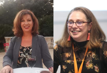 Evelyne Poyet et Catherine Kosma