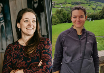Magali Baude et Mélanie Lavabre
