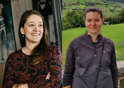 Magali Baude et Mélanie Lavabre
